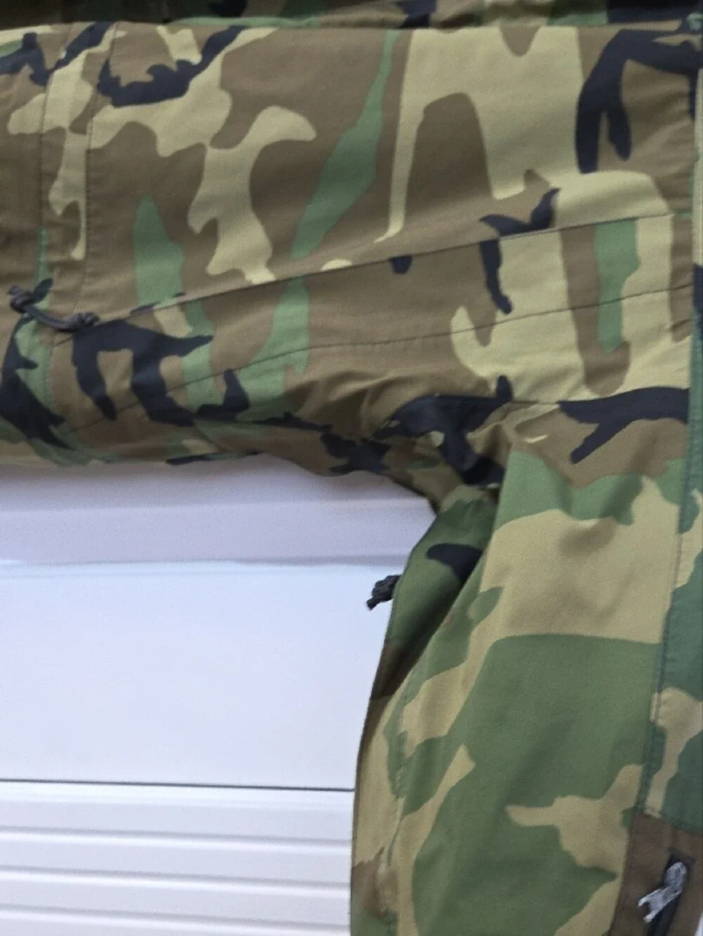 The North Face Camouflage Shell Jacket - Green, Tan & Navy